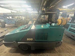 Refurbished Tennant 800 | 66" Ride-On Diesel Sweeper