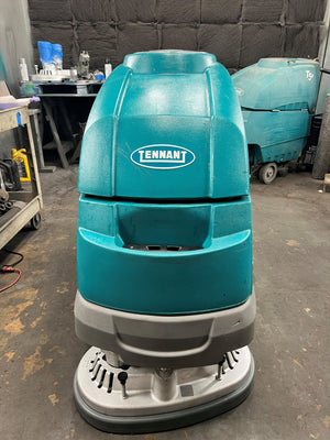 Refurbished Tennant T5E | 32" Walk Behind Disk Floor Scrubber, Battery, Self Propel