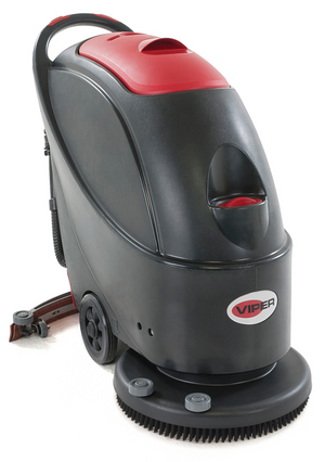 Viper AS430C | 17" Walk Behind Disk Floor Scrubber, Electric, Pad Assist