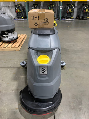 Refurbished Karcher BD 50/50 | 20" Walk Behind Battery Powered Floor Scrubber, Pad Assist