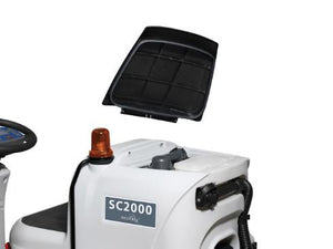 Advance SC2000 20D, Floor Scrubber, 20", 18.5 Gallon, Disk, Battery, Ride On