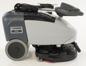 Advance SC351, Floor Scrubber, 14", 2.5 Gallon, Battery, Pad Assist, Forward and Reverse, Disk