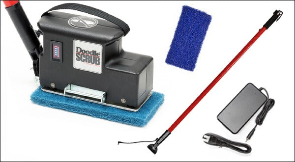 Square Scrub SS EBG-9-BAT2-PLUS, BattScrub PLUS with Extra Battery Handle