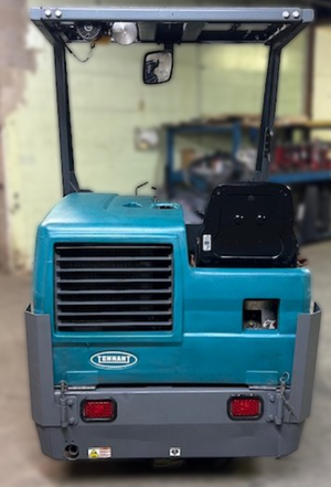 Refurbished Tennant S20 | 62" Ride-On Propane Sweeper, Dual Side Brushes, Overhead Guard