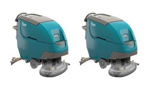 Refurbished Tennant T500 | 28" Walk Behind Disk Floor Scrubber | Battery | Self Propel | 2 pack