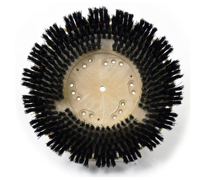 Hard Surface Brush | Nylon | Floor Buffer | 20" | NP9200 Clutch Plate | Riser