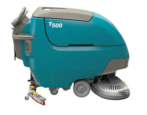 Refurbished Tennant T500 | 28" Walk Behind Disk Floor Scrubber | Battery | Self Propel | 2 pack