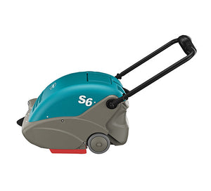 Tennant S6 | Floor Sweeper | 26" Walk Behind  | Battery | Push