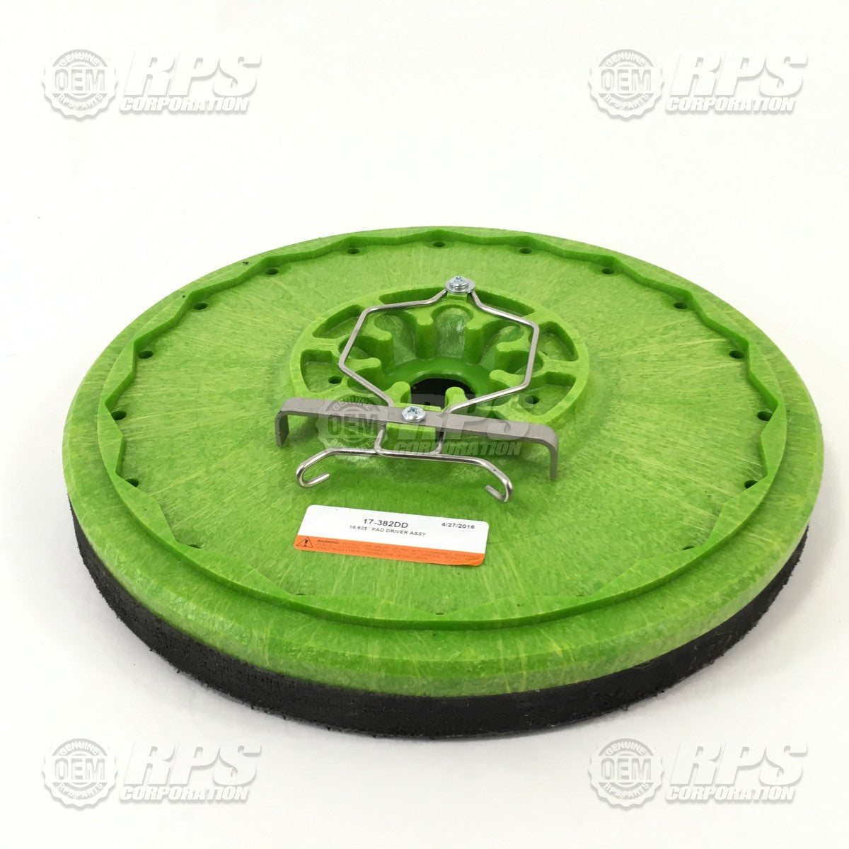 FactoryCat/Tomcat 17-382DD, Pad Driver, 17", SNAP Diamond Driver,  Green Block