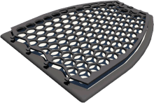 Diamond Shape Urinal Mat System (Black) 12/case