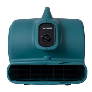 XPOWER P-630, Air Mover, 1/2 HP, 2800 CFM, Stackable, 18.7lbs, 5 AMPs