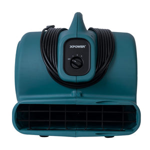 XPOWER P-630, Air Mover, 1/2 HP, 2800 CFM, Stackable, 18.7lbs, 5 AMPs