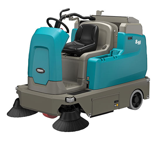 M17 Battery-Powered Ride-On Sweeper-Scrubber