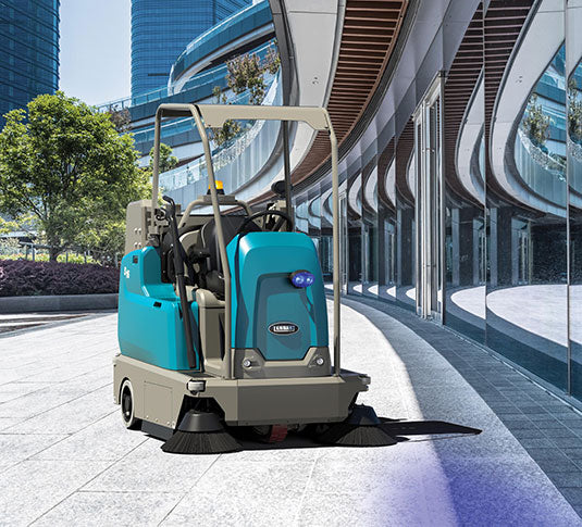 M17 Battery-Powered Ride-On Sweeper-Scrubber