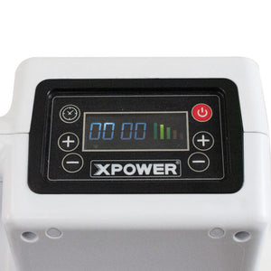 XPower 2800, Air Scrubber, HEPA, 550 CFM, 1.5HP, Stackable, 24.5lbs, 3-Stage, 2.8AMPs, Built-in Air Quality Sensor